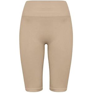 TheJoggConcept rib bikershort beige