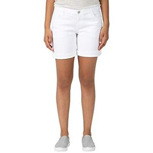 Timezone Alexatz Regular Shorts voor dames, wit (Pure White 0100)