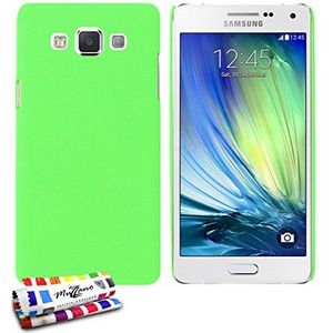 Muzzano Harde schaal voor Samsung Galaxy A5 [Le Premium] [Groen] + stylus en reinigingsdoek van Muzzano® - ultieme bescherming voor uw Samsung Galaxy A5