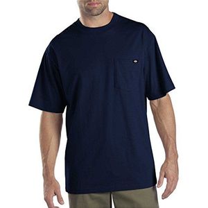 Dickies Set van 2 T-shirts met korte mouwen voor heren, donkerblauw, maat XXL, Donker Navy Blauw