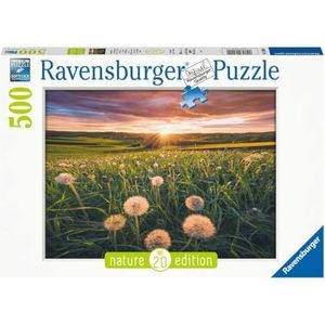 Puzzel Paardenbloemen Bij Zonsondergang (500 Stukjes) - Ravensburger Nature Edition