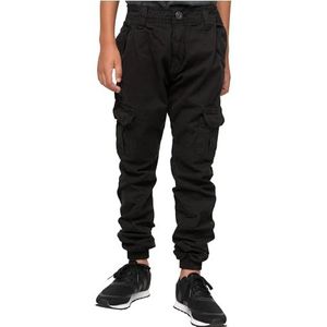 Urban Classics Cargo joggingbroek voor jongens, zwart.