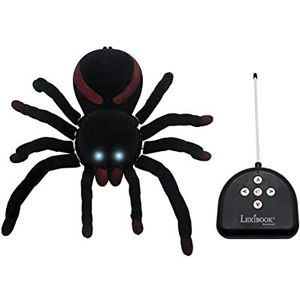 Lexibook, Spintula/spinnen, realistisch, 8 harige poten, 2 onderkaken, lichteffecten in de ogen, afstandsbediening inbegrepen, SPIDER01