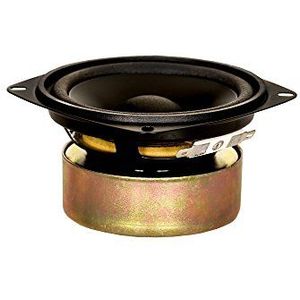 Goldwood Sound Gw-204/4S afgeschermd bas, 10,2 cm, 70 watt, 4 ohm, vervanging voor luidspreker