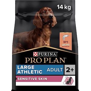 PRO PLAN Large Adult Athletic Sensitive Skin Rijk aan zalm – 14 kg – droogvoer voor grote volwassen honden van atletisch morfotype met een gevoelige huid