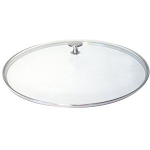 STAUB Wokdeksel van glas, rond, Ø 30 cm, transparant