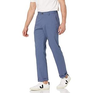 Amazon Essentials Pantalon chino infroissable à devant plat pour homme (disponible en grande taille large), indigo, 106,7 x 76,2 cm (l x L)