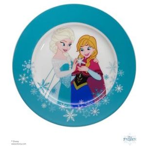 WMF Disney Frozen kinderbord, porselein, vaatwasmachinebestendig, kleurecht, geschikt voor levensmiddelen, diameter 19 cm