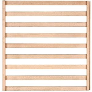 Haier Houten plank voor wijnkelder, maximale opslagcapaciteit, elegant en hoogwaardig, origineel accessoire Haier, 487 x 480 x 25 mm 35602553