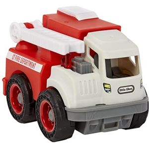 little tikes Dirt Diggers Mini brandweerwagen, realistisch model, klein robuust voertuig, indoor- en outdoorspellen, gemakkelijk vast te houden, bevordert de verbeelding, 2 jaar +