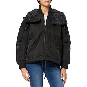 G-STAR RAW Bomberjack voor dames, meerdere zakken, zwart (Dk Black C899-6484)