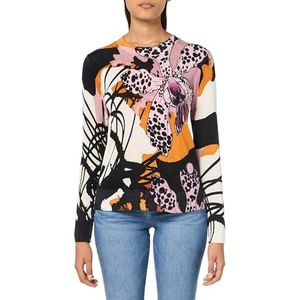 Desigual Jers_orquidea_ Lacroix Sweatshirt voor dames, Wit