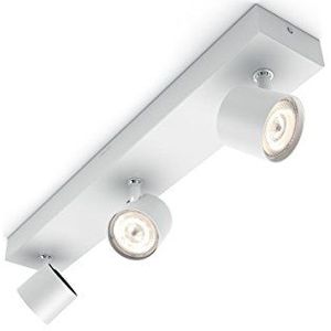 Philips myLiving 5624331P0 Spot Star Warmglow 3 vlammen 500 lm metaal 4,5 W ingebouwd wit 7 x 44,2 x 8,5 cm