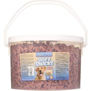 Arquivet Schattige zalm voor honden, 4800 g, natuurlijke snacks in botvorm, lekkernijen en natuurlijk snoep, prijzen en prijzen voor honden