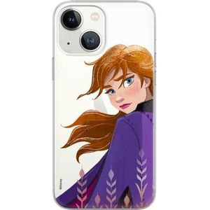 ERT GROUP Telefoonhoes voor iPhone 13 Mini, origineel en officieel gelicentieerd product van Disney, motief Anna 002, perfect aangepast aan de vorm van de mobiele telefoon, gedeeltelijk bedrukt