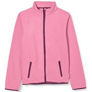 Playshoes Fleecejack voor kinderen, contrasterende kleur uniseks-kind jas (1-Pack), roze (pink 18), 92