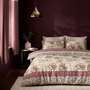 Catherine Lansfield - Kasjmier beddengoedset voor tweepersoonsbed - meerkleurig, polykatoen, meerkleurig, kingsize dekbed (220 x 230 cm)