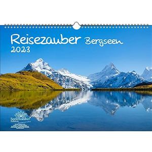 Reismagie bergzee kalender DIN A3 voor bergmeren en bergen 2023