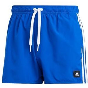 adidas Sportswear 3-Stripes CLX Zwemshort - Heren - Blauw- XL