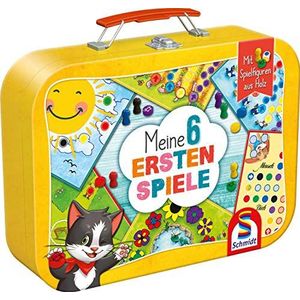 Schmidt Spiele 40591 Mijn 6 metalen doos voor kinderen, meerkleurig, Duitse versie