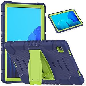 Coque Samsung Tab A7 10.4 2020,Étui Housse avec Porte-Stylo Béquille Pliable Hybrid PC Housse en Silicone Housse de Protection Antichoc pour Samsung Galaxy Tab A7 T505/T500/T507