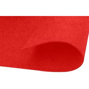 Rode acryl viltstift 30 x 45 cm x 2 mm. 220 g/m² 10 en
