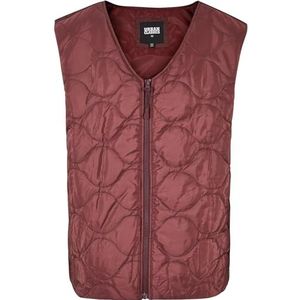 Urban Classics Gilet zippé pour femme, cerise, L