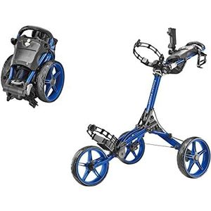 Caddytek CaddyLite golfwagen, halfautomatisch, inklapbaar, blauw