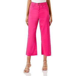 VERO MODA Vmwild Kathy Shr Wide Crop Pants dames, Roze