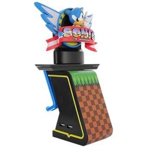 Cable Guys Ikon Charging Stand – Sonic The Hedgehog Controller (Xbox, Play Station, Nintendo Switch) & Phone Holder (Iphone, Samsung Galaxy, Google Pixel)