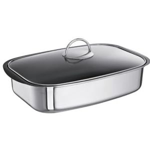 Schulte-Ufer Easy 67049-36 braadpan 36 x 25 cm, roestvrij staal