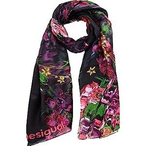 Desigual Fou_Flores vloeistof voor dames, zwart, één maat, zwart, é�én maat, zwart.