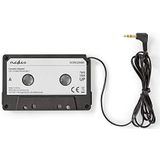 NEDIS Car Audio ACON2200BK AUX-cassette-adapter 3,5 mm kabellengte 1 m zwart