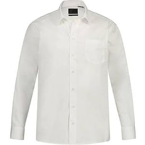 JP 1880 Shirt met variokraag casual overhemd voor heren, Sneeuwwitje