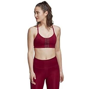 adidas Trn LS Better Sportbeha voor dames, legacy burgundy