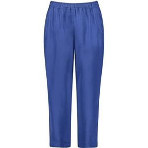 Samoon Pantalon Mia pour femme, Bleu cobalt, 48