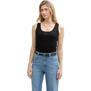 TOM TAILOR 1045540 damestop, 14482 - Deep Black, M
