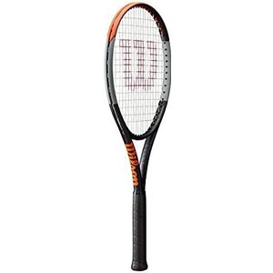 Wilson Burn racket 100 LS V4.0, omgevingsspeler, zwart/grijs/oranje, WR044910U3