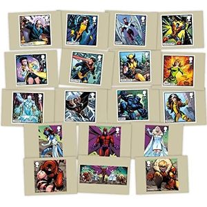 Royal Mail Marvel-X-Men-ansichtkaarten om in te lijsten