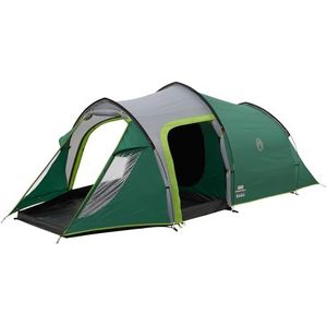 Coleman Chimney Rock 3 Plus tent, 3-persoons tunneltent, 3-persoons campingtent, grote verduisterde slaapcabine blokkeert tot 99% van het daglicht, waterdicht WS 4.500 mm