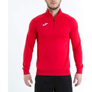 Joma Faraon sweatshirt voor heren met halve ritssluiting, Rood