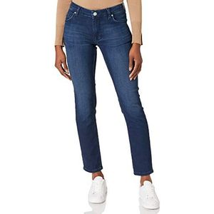 Mustang Sissy Slim S&p Damesjeans, Donkerblauw