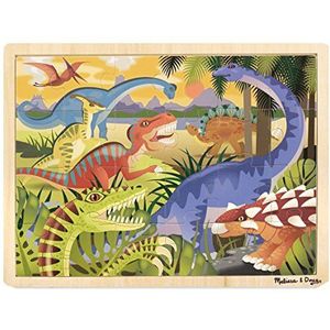 Melissa & Doug - 19066 - puzzel van hout - dinosaurus