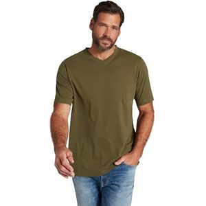 JP 1880 T-shirt heren, Donkere Olijf