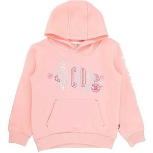 Lee Cooper Lc11981 Sw S4 sweatshirt met capuchon voor meisjes, Roze