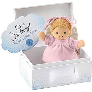 Sterntaler Mini pluche dier met muziek beschermengel, geïntegreerde muziekdoos, grootte: 17 cm, roze