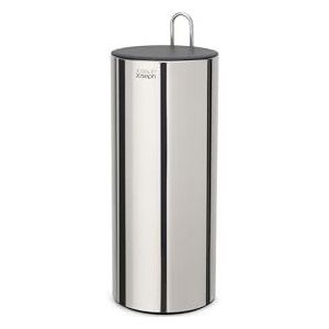Joseph Joseph - EasyStore Luxe Toiletrolhouder - Roestvast Staal - Grijs