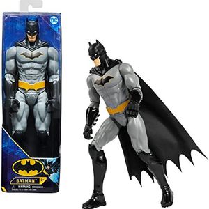 Batman 6063094 speelgoed voor kinderen 3 jaar, 30 cm, grijs en zwart
