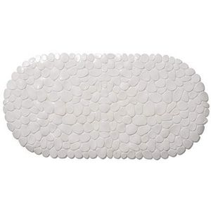 Croydex White Pebbles badmat, van pvc, met zuignap