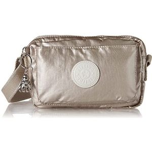 Kipling Abanu schoudertas voor dames, metallic glanzend, Metallic glans, abanu dames schoudertas